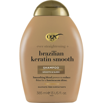 Shampooing brazilian kératin OGX 385ml