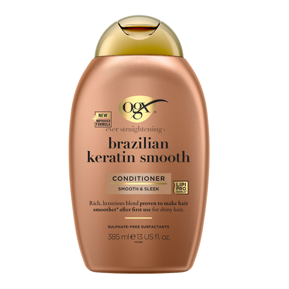 Après-shampooing brazilian kératin OGX 385ml