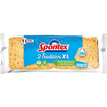Éponges végétale n°4 tradition SPONTEX, x2