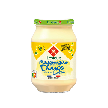 Mayonnaise fine et douce LESIEUR, pot de 235g