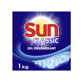 Sel régénérant lave-vaisselle SUN boîte 1kg