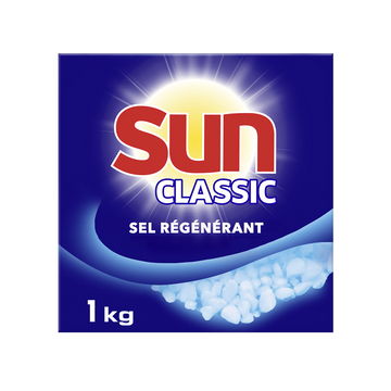 Sel régénérant lave-vaisselle SUN boîte 1kg