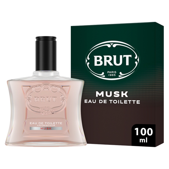 Eau de toilette Homme Musk BRUT, Vaporisateur 100ml