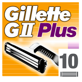 Lames pour rasoir masculin GII Plus GILLETTE, x10