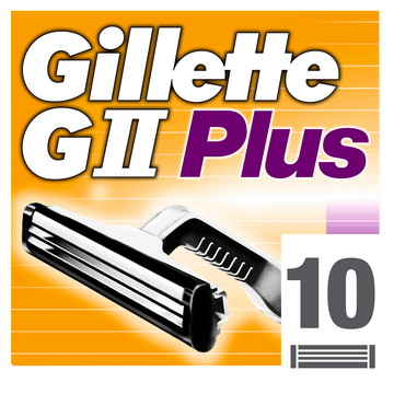 Lames pour rasoir masculin GII Plus GILLETTE, x10
