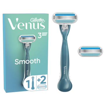 Rasoir VENUS smooth + 2 recharges