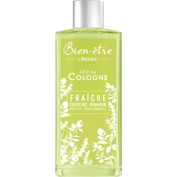 Eau de Cologne essences fraîches BIEN ÊTRE, 500ml
