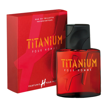 Eau de toilette Homme Titanium H, 75ml