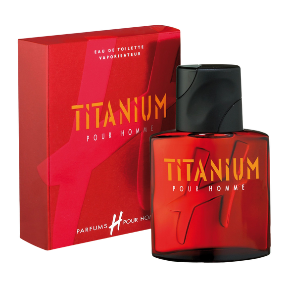 Eau de toilette Homme Titanium H, 75ml