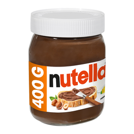 Pâte à tartiner aux noisettes NUTELLA, 400g