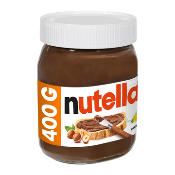 Pâte à tartiner aux noisettes NUTELLA, 400g