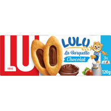 Lulu la barquette au chocolat noisettes et lait LU, x18 soit 120g