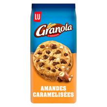 Cookies aux gros éclats chocolat et amandes caramélisées GRANOLA - Paquet de 184g