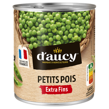 Petits pois extra-fins Cultivé en France D'AUCY - 560g