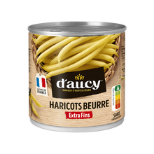 Haricots beurre extra fins Cultivé en France D'AUCY - 220g