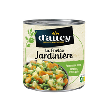 Poêlée jardinière de légumes D'AUCY - Boîte 290g