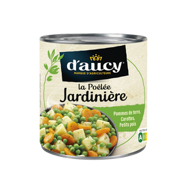 Poêlée jardinière de légumes D'AUCY - Boîte 290g