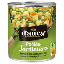 Poêlée jardinière de légumes D'AUCY - Boîte 580g