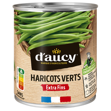 Haricots verts extra-fins rangés Cultivé en France D'AUCY - 440g