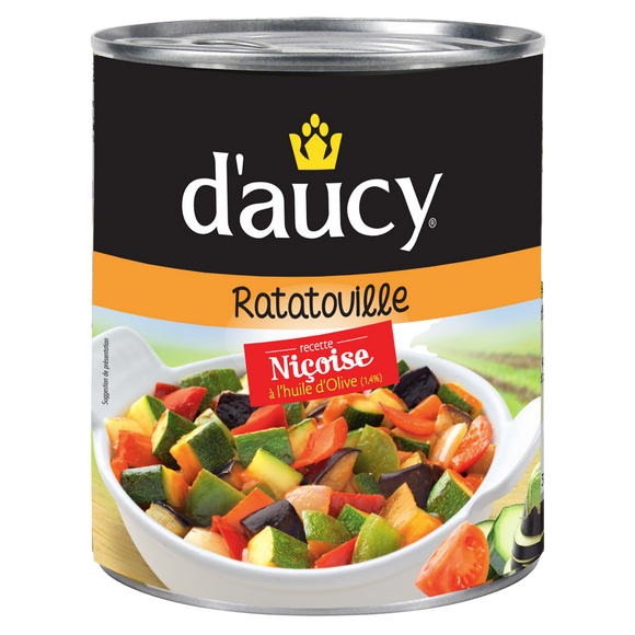 Ratatouille cuisinée D'AUCY - Boîte 750g