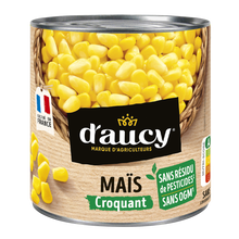 Maïs croquant sans résidu de pesticides Cultivé en France D'AUCY - 285g