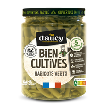 Haricots verts Cultivé en France D'AUCY - 290g