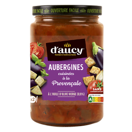 Aubergines cuisinées à la Provençale D'AUCY 380g