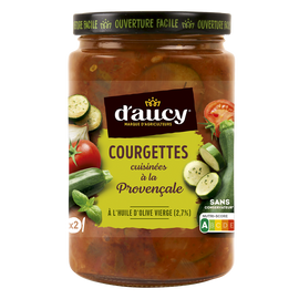Courgettes cuisinées à la PRovençale D'AUCY 380g