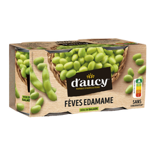 Fêves edamame D'AUCY - Boîte - 2x130g