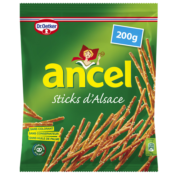 Sticks apéritif Ancel DR OETKER, 200g