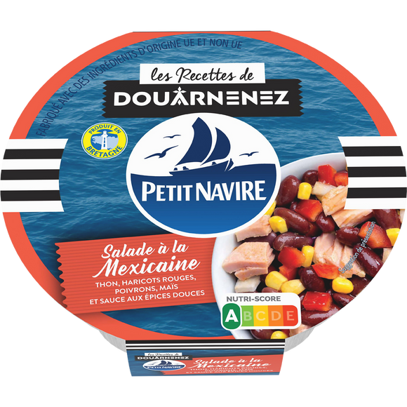 Salade mexicaine PETIT NAVIRE barquette de 220g