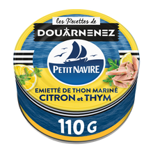 Émietté de Thon Le Mariné Citron & Thym PETIT NAVIRE - 110g