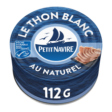Thon Blanc MSC au Naturel PETIT NAVIRE - 112g poids net égoutté