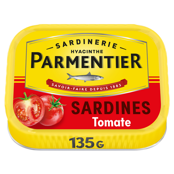 Sardines à la tomate PARMENTIER - 135g