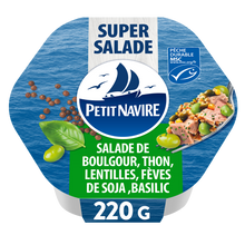 Super Salade Basilic MSC PETIT NAVIRE 220g