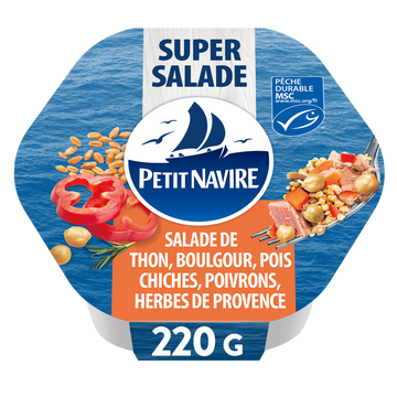 Super Salade Herbes de Provence MSC PETIT NAVIRE 220g