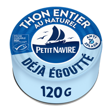 Thon au naturel msc PETIT NAVIRE 120g