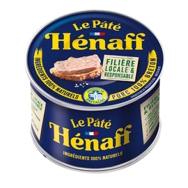 Pâté pur porc HENAFF, 260g