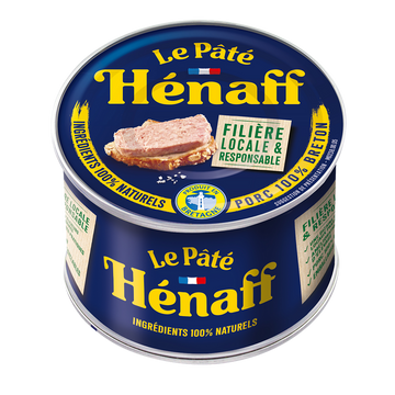 Pâté pur porc HENAFF, 260g