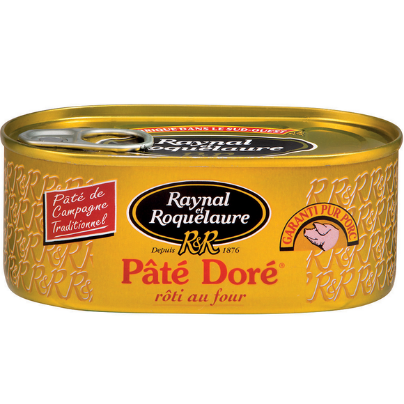 Pâté doré RAYNAL & ROQUELAURE, boîte 1/4, 200g