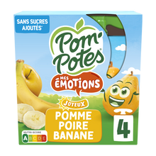 POM'POTES joyeux, gourdes 4x90g