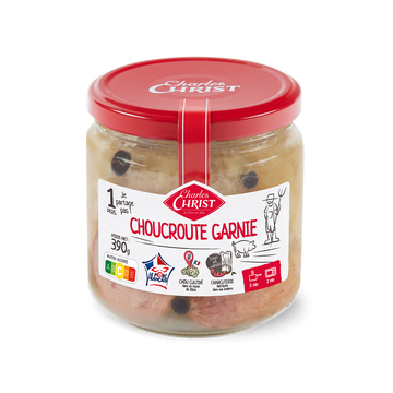 Choucroute garnie Christ 44,6O cl Boîte de 390g