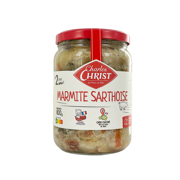 Marmite sarthoise CHARLES CHRIST 800g