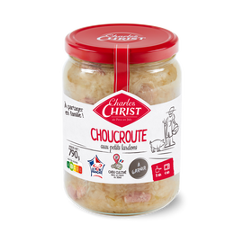 Choucroute de brasserie CHRIST, Boîte de 790g