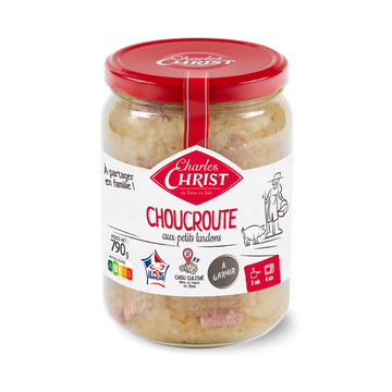 Choucroute de brasserie CHRIST, Boîte de 790g