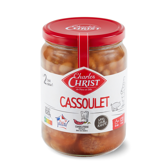 Cassoulet CHRIST, Boîte de 820g