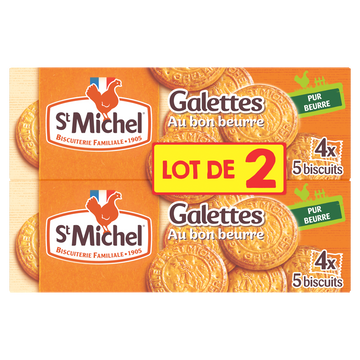 Galettes au beurre - ST MICHEL - 8x5 biscuits - 260g