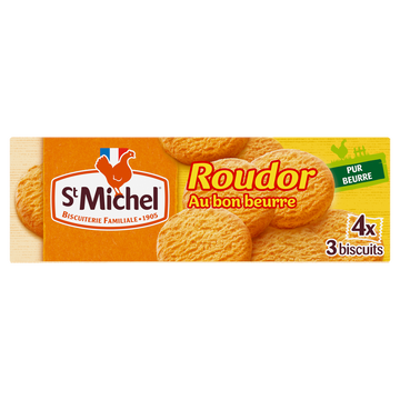 Biscuits palets Roudor - ST MICHEL - 4x3 biscuits - 150g
