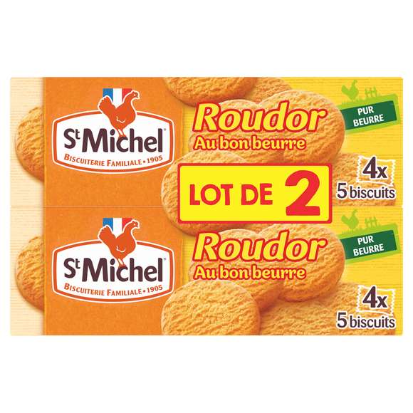 Biscuits palets Roudor - ST MICHEL - 8x3 biscuits - 300g