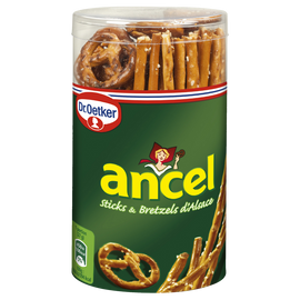 Mini assortiment sticks & bretzels d'Alsace DR OETKER, 137g
